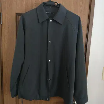 nano universe 그레이 아우터 버튼 블루종