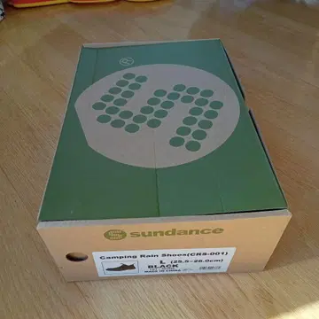 sundance 캠핑 레인 슈즈 L 블랙