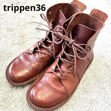 [ 새상품급 ] 트리픈 trippen 노마드 36 가죽 부츠