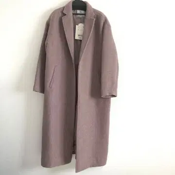 새상품 로페피크닉 38 롱 코트 모카 브라운