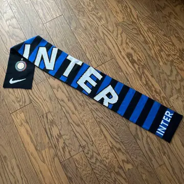 Y2K 구 로고 NIKE 나이키 세리에 A 인테르 축구 머플러