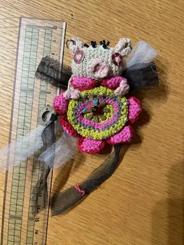 알베로베로 돼지 씨 브로치