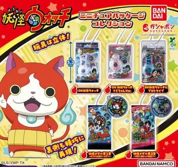 요괴워치 미니어처 패키지 컬렉션 전종 컴플리트 전 5종