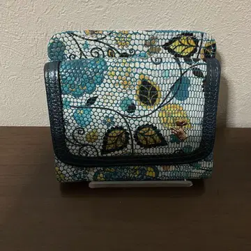 개점 세일 미사용 새상품 새상품급 페레사 가죽 로고 플레이트 코인 케이스