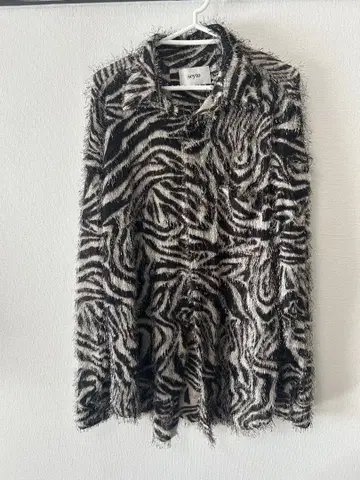 [ 완판템 ] seyto 애니멀 자카드 프린지 셔츠 선착순!