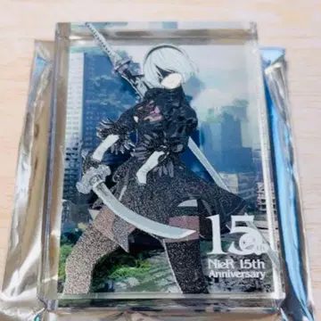 NieR 15th 지워지지 않는 기록 아크릴 블록 2B