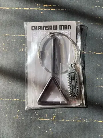 체인소 맨 체인소 스위치 메탈 키링