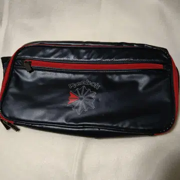 Reebok 빈티지 신발 가방 블랙/빨간색