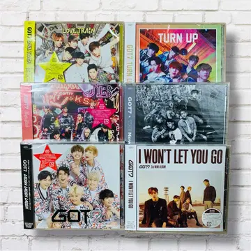 GOT7 CD 일반ver 초회 사양 한정판 6장 묶음 판매 가세