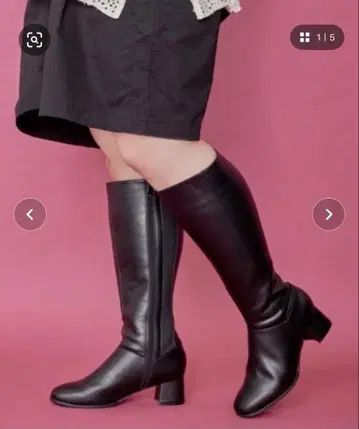 la farfa 라파 여성용 롱 부츠 [ 넓은 4E / 통 너비 넉넉