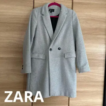 ZARA 그레이 체스터 코트 S