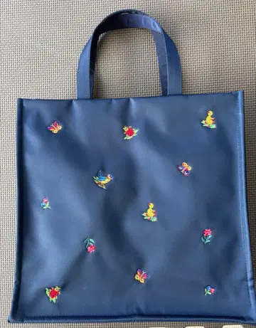 페이러 학교 페이러 스퀘어 토트백 네이비