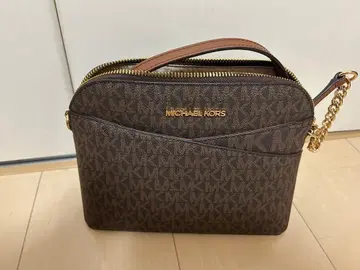 MICHAEL KORS 브라운 숄더백