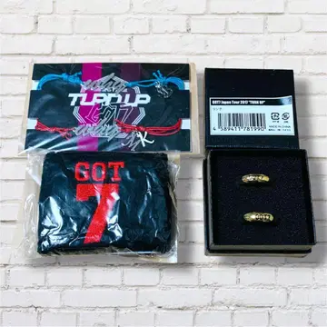 GOT7 공식 투어 굿즈 리스트 밴드 발찌 반지