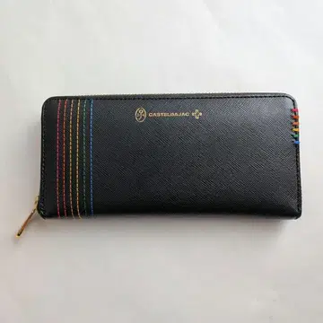 CASTELBAJAC 까스텔바작 장지갑 남성용 블랙 라운드 지퍼