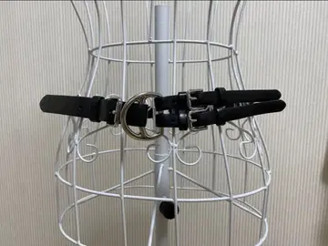 랄프 로렌 여성용 벨트 블랙