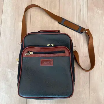 던롭 토요카제제 다기능 숄더백 미사용 다크 그린