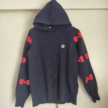 아다바트 니트 후드티 키티 골프웨어