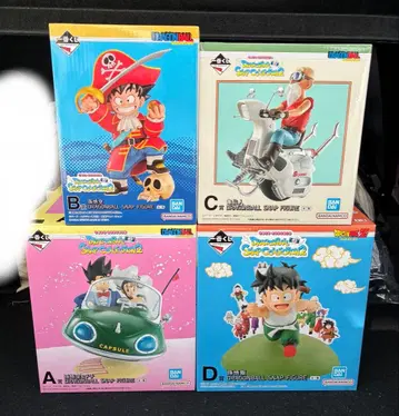 제일복권 드래곤볼 스냅 컬렉션2 피규어 4체 세트