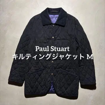 폴 스튜어트 퀼팅 자켓 코듀로이 옷깃 M