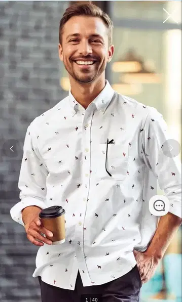 DoCLASSE 퓨어 파인 옥스퍼드 긴팔