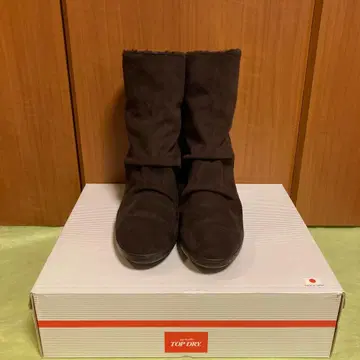 탑 드라이 다크 브라운 고어텍스 방수 부츠