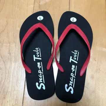 스냅온 한정판 비치 샌들 L 사이즈 새상품