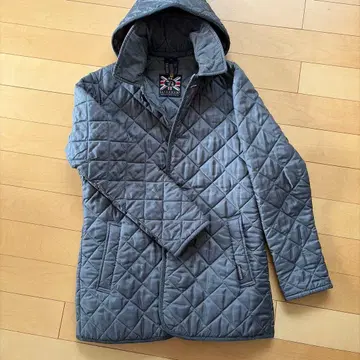 LAVENHAM 퀼팅 자켓 36 그레이 계열