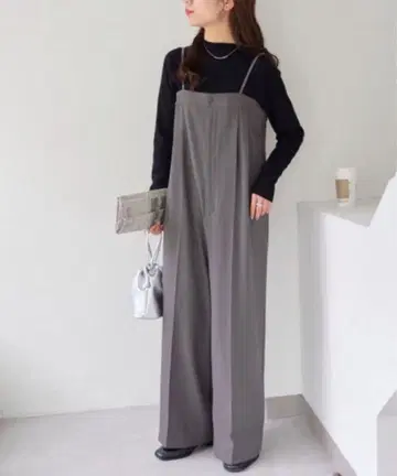 택 포함 새상품 Discoat 린넨 라이크 폴리 베어 살로펫 루즈핏 M