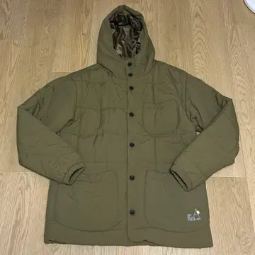 고 슬로우 카라반 아우터 카키 L