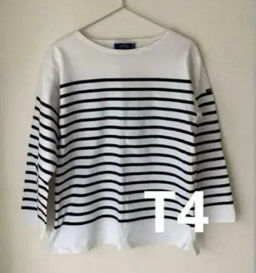 SAINT JAMES Naval 세인트 제임스 나바르 화이트 블랙 T4