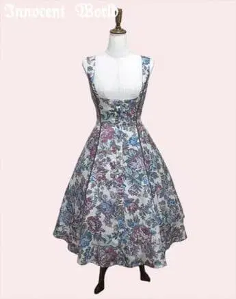 로즈 고블랑 바슬 오버롤 스커트