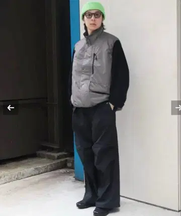 MARMOT CAPITAL 라이트 웨이트 나일론 베스트 L 사이즈 그레이