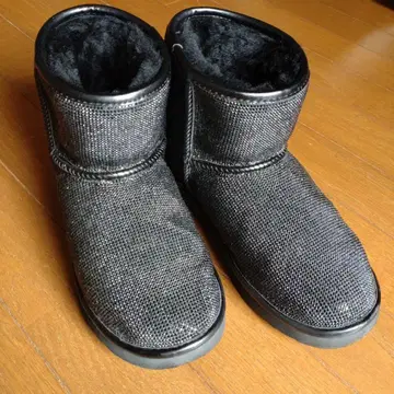 앙코키누 키라키라 리얼 무스탕 보아 부츠