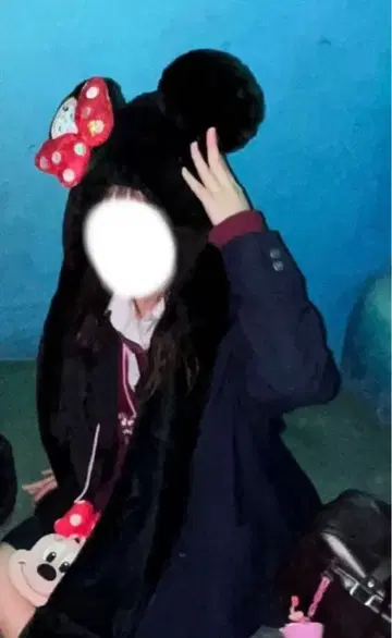 디즈니 머플러 캡