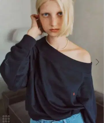 [ POLO BCS ] VIS 별주 원숄더 맨투맨 상의