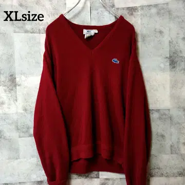 IZOD LACOSTE 라코스테 XLsize 니트 택 파랑 악어