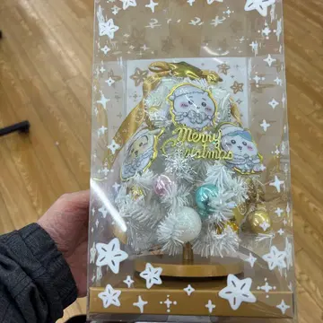 크리스마스 트리형 장식품 치이카와 (먼작귀)