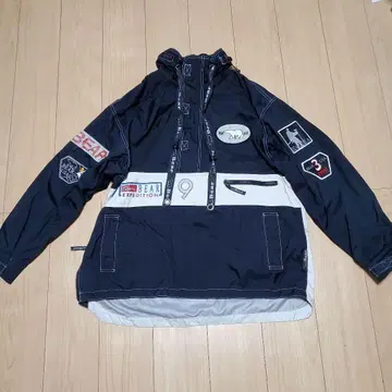 Bear USA 나일론 자켓 스노우보드 자켓 레트로