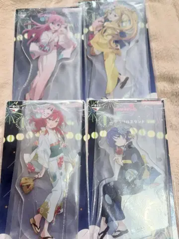 봇치 더 록 제일복권 I상 아크릴 스탠드 전 4종 컴플리트 세트