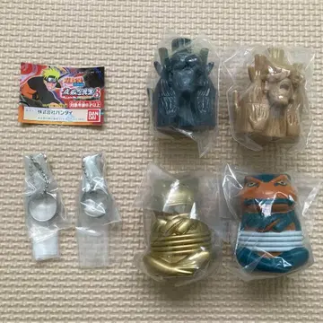 NARUTO 나루토 닌구집 소품함 키링 가챠 6개 세트