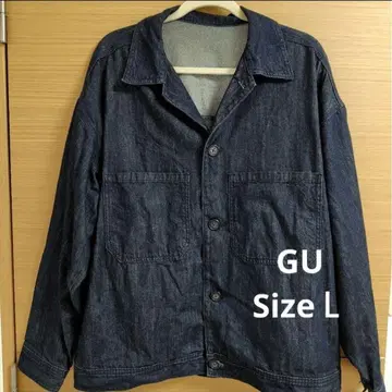 GU 다크 데님 버튼 자켓 SizeL
