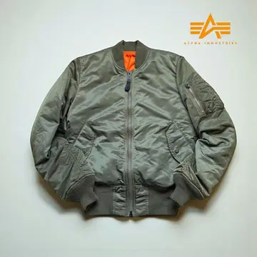 새상품급 ALPHA ma-1 플라이트 자켓 봄버 자켓 XS