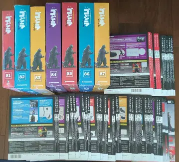 주간 고질라를 만드는 책자 세트 1부터 80 + 미개봉 81부터 87