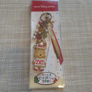 디즈니 크리스마스 진저 쿠키 곰돌이 푸 키체인