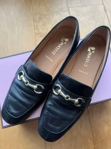 가격 인하! 파스쿠치 비트 로퍼 23.5 블랙