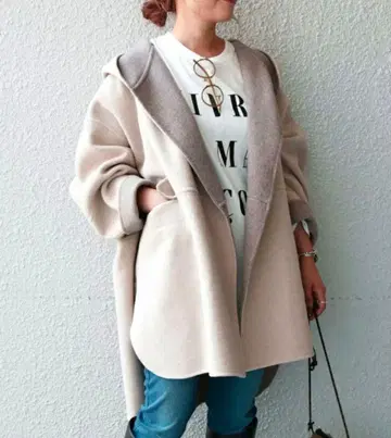 SHIPS any 리버 후데트 미디 코트