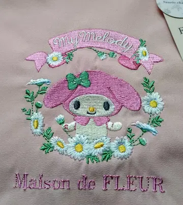 한정판 가격 인하 판매! 마이멜로디 토트백 메종 드 플뢰르 미사용 새상품