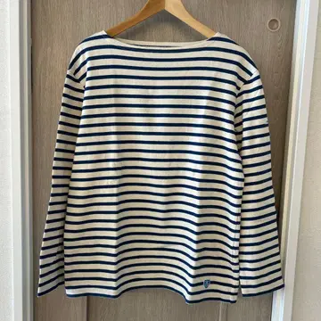 ORCIVAL 보트넥 스트라이프 티셔츠