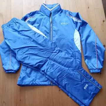 ASICS 윈드 브레이커 상하의 세트